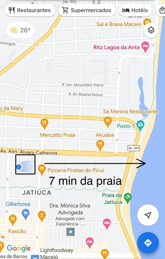 Aconchegante Lotus Ap810 A 800 M Da De Jatiuca Maceió